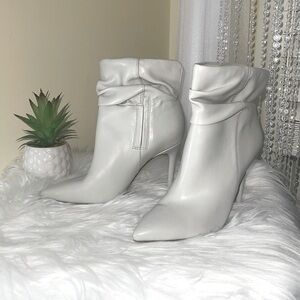 Light Grey Jessica Simpson Slouchy Ankle Booties.